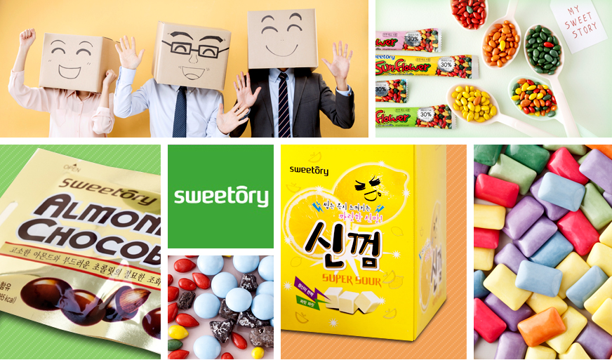 고객의 건강과 행복을 위해, 최고의 품질과 맛을 위해, 보다 나은 미래를 위해, sweetory의 영원한 value 창조!